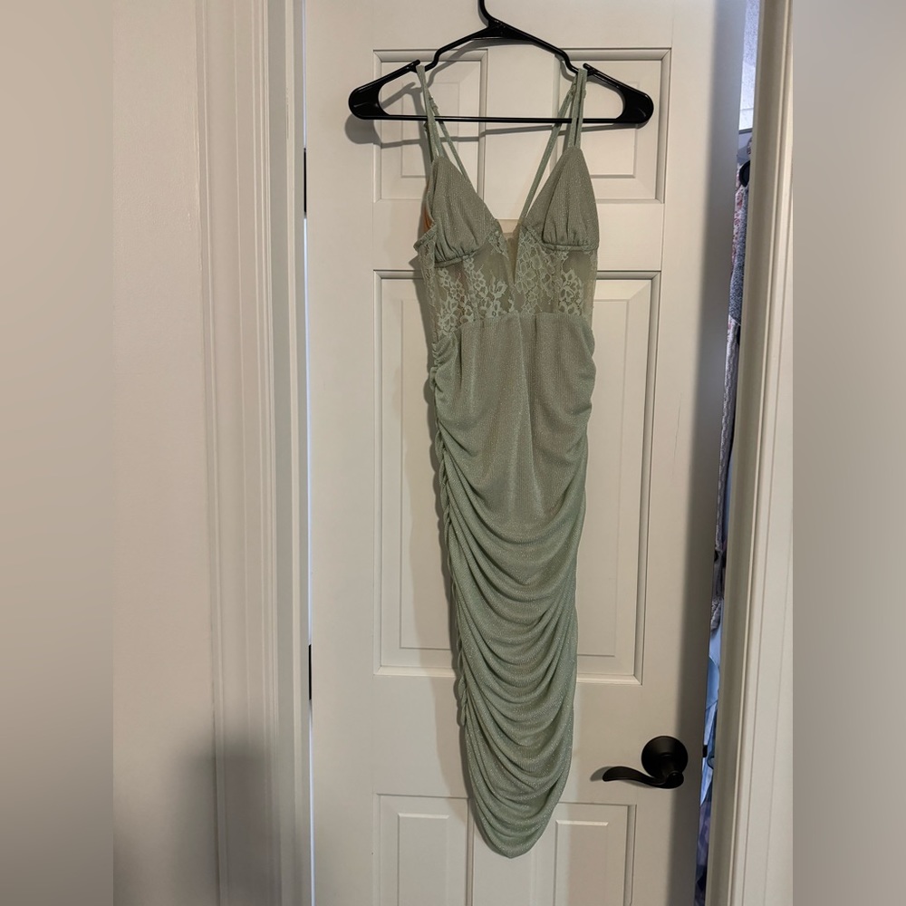 Sage dress